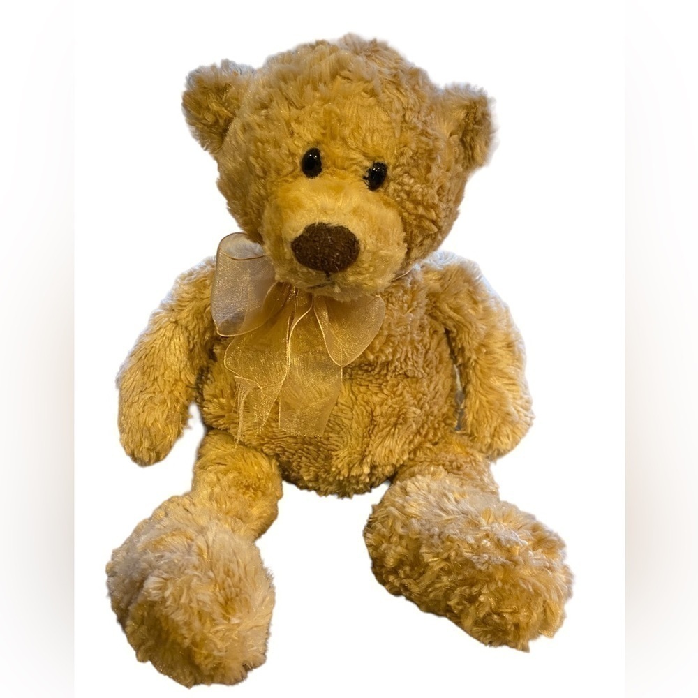 Gund Tan Furry Soft Teddy Bear